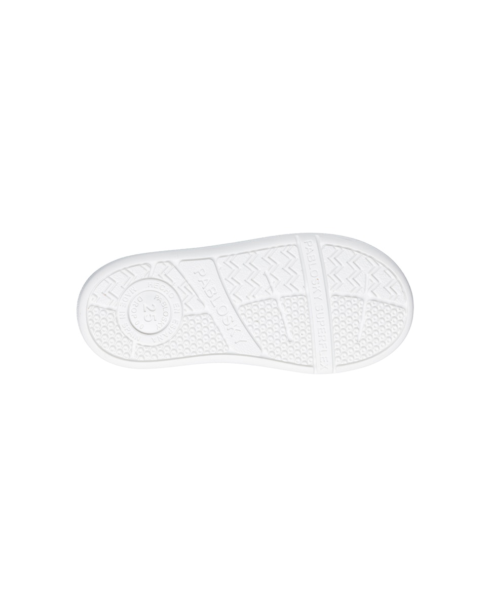 Imagen 4 de Deportivo de niño bareroot - Pablosky - Blanco / Negro Blanco / Negro
