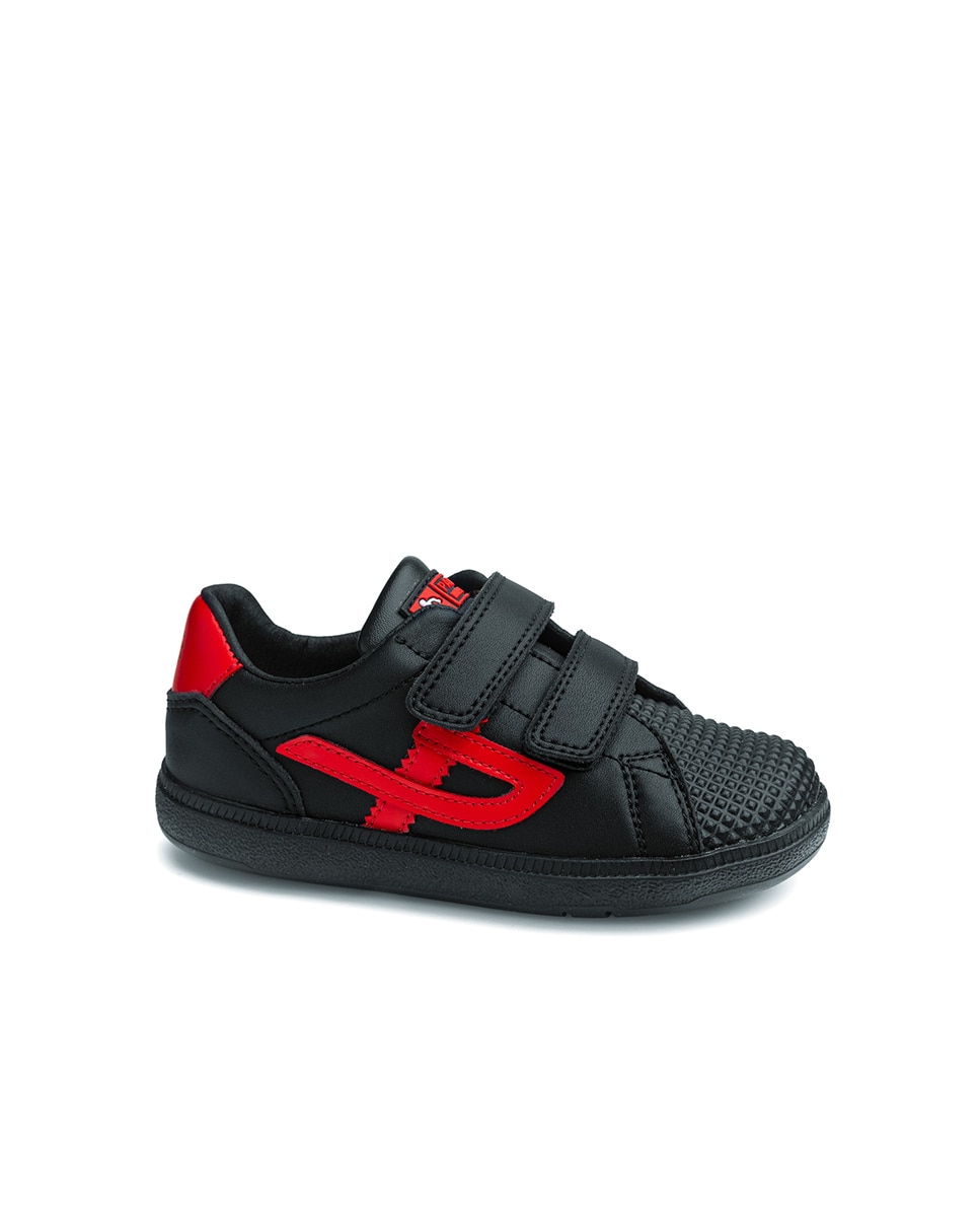 Imagen 1 de Deportivo de niño bareroot - Pablosky - Negro / Rojo Negro / Rojo