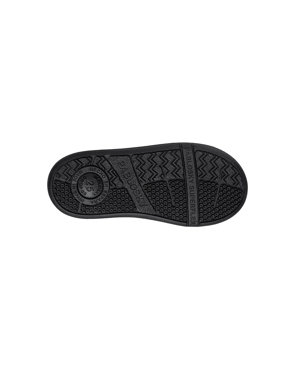 Imagen 4 de Deportivo de niño bareroot - Pablosky - Negro / Rojo Negro / Rojo
