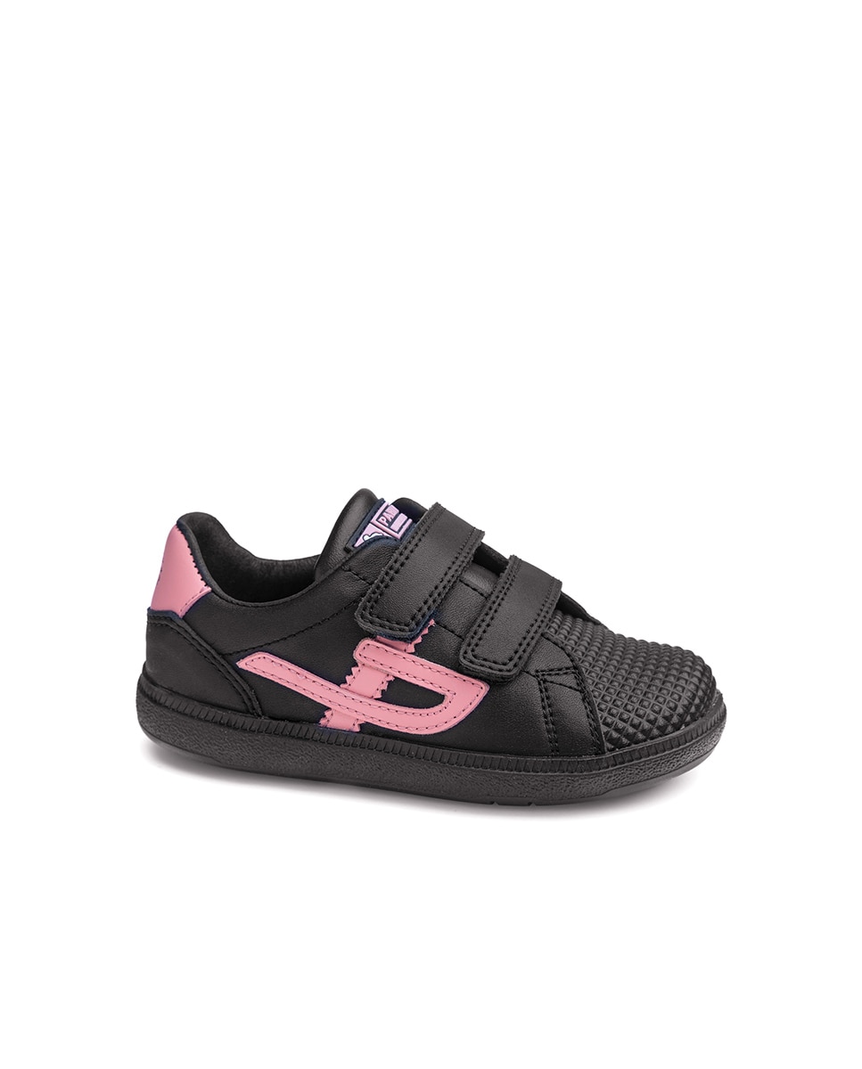 Imagen 1 de Deportivo de niño bareroot - Pablosky - Negro / Rosa Negro / Rosa