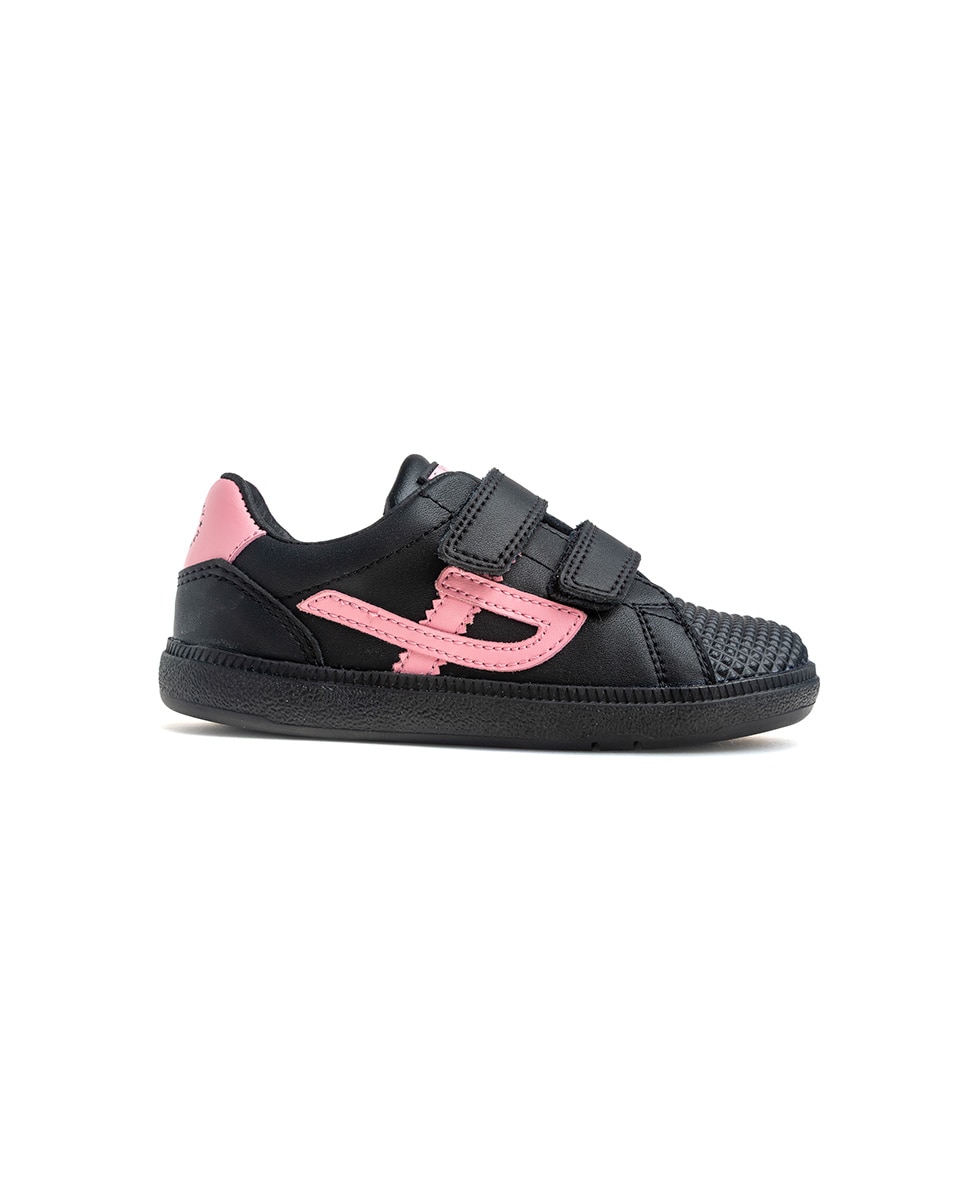 Imagen 9 de Deportivo de niño bareroot - Pablosky - Negro / Rosa Negro / Rosa