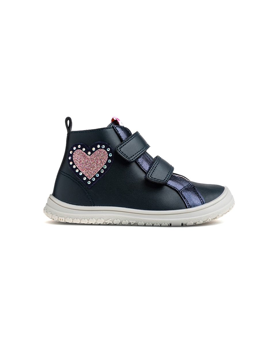 Bota botín de niña barefoot - Pablosky - Azul Azul-9