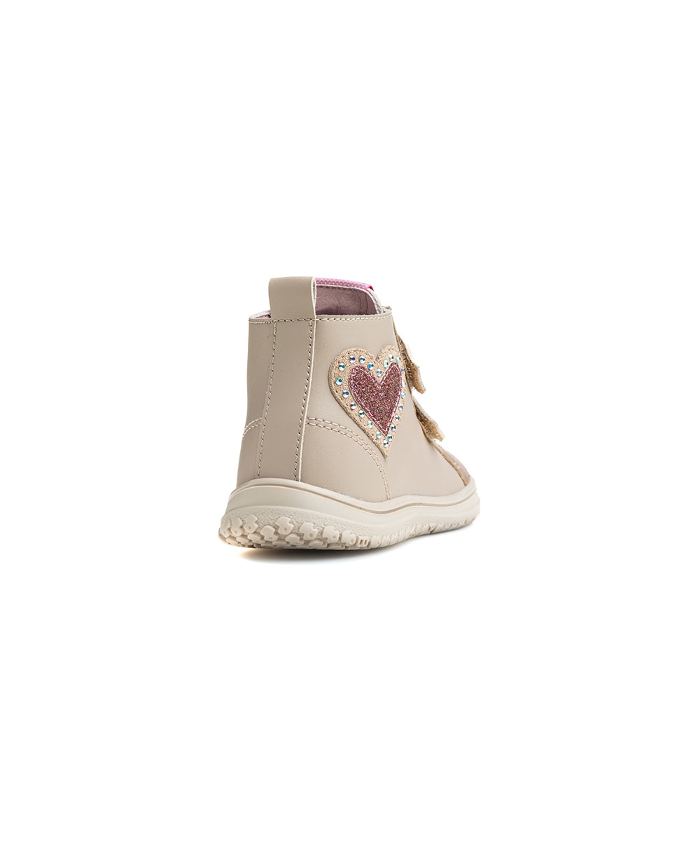 Bota botín de niña barefoot - Pablosky - Natural Natural-7
