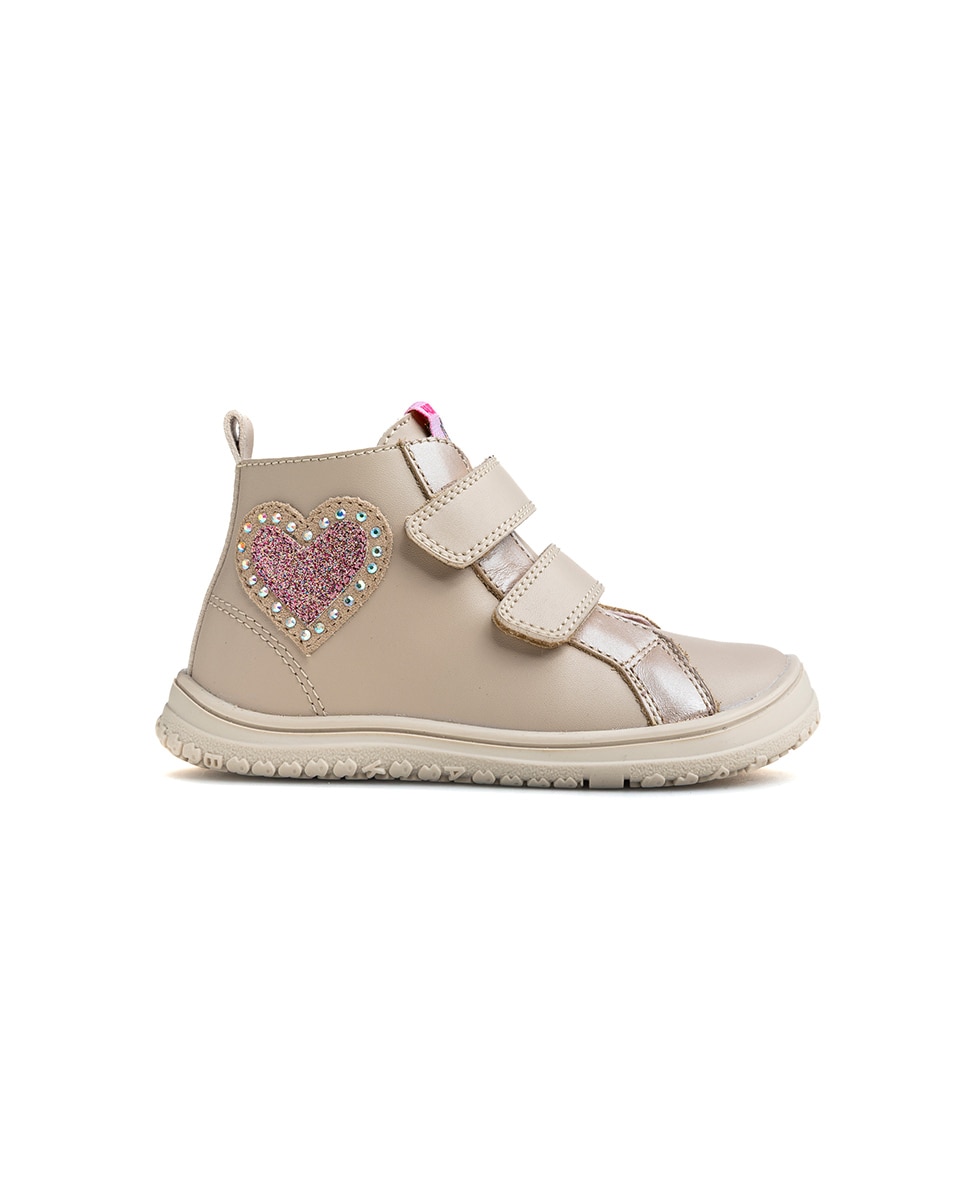 Bota botín de niña barefoot - Pablosky - Natural Natural-9
