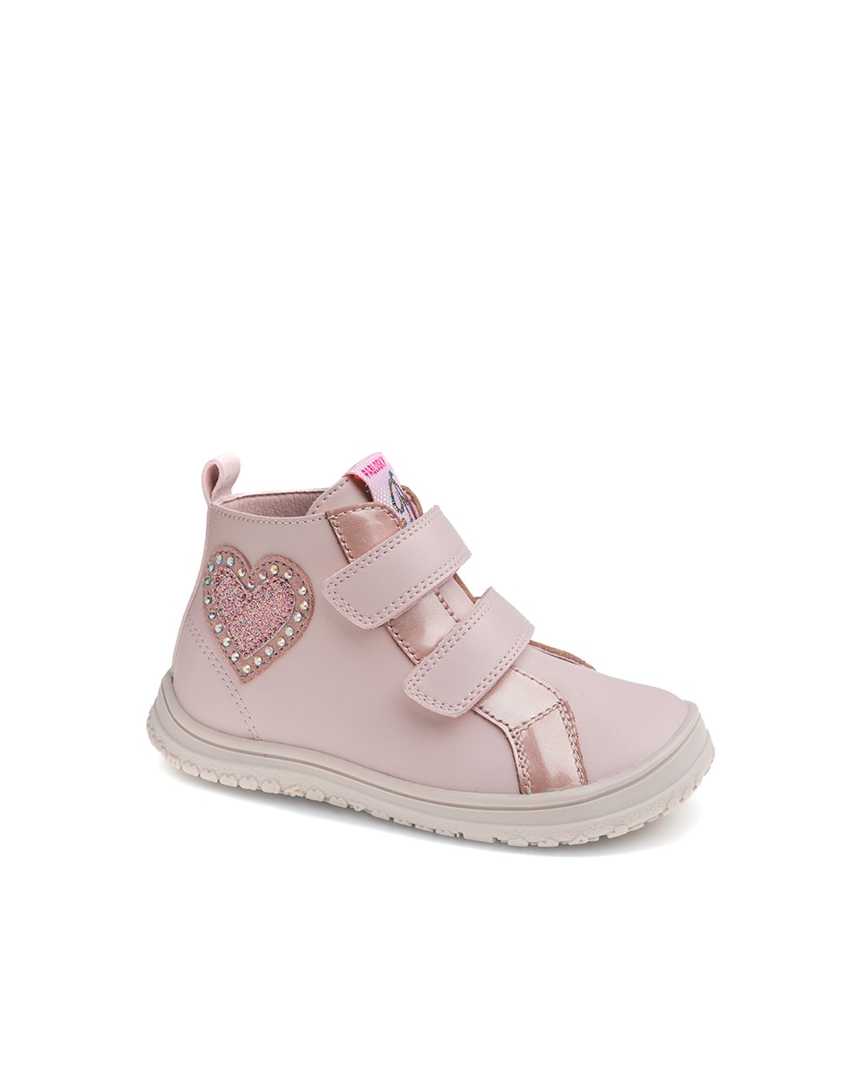 Imagen 0 de Bota botín de niña barefoot Rosa