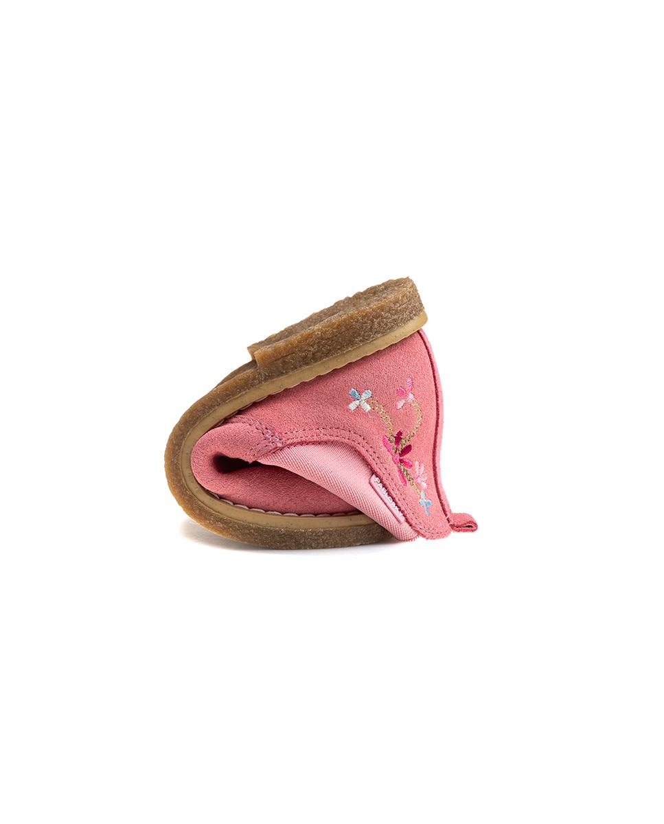 Bota botín de niña con cremallera - Pablosky - Rosa Rosa-2
