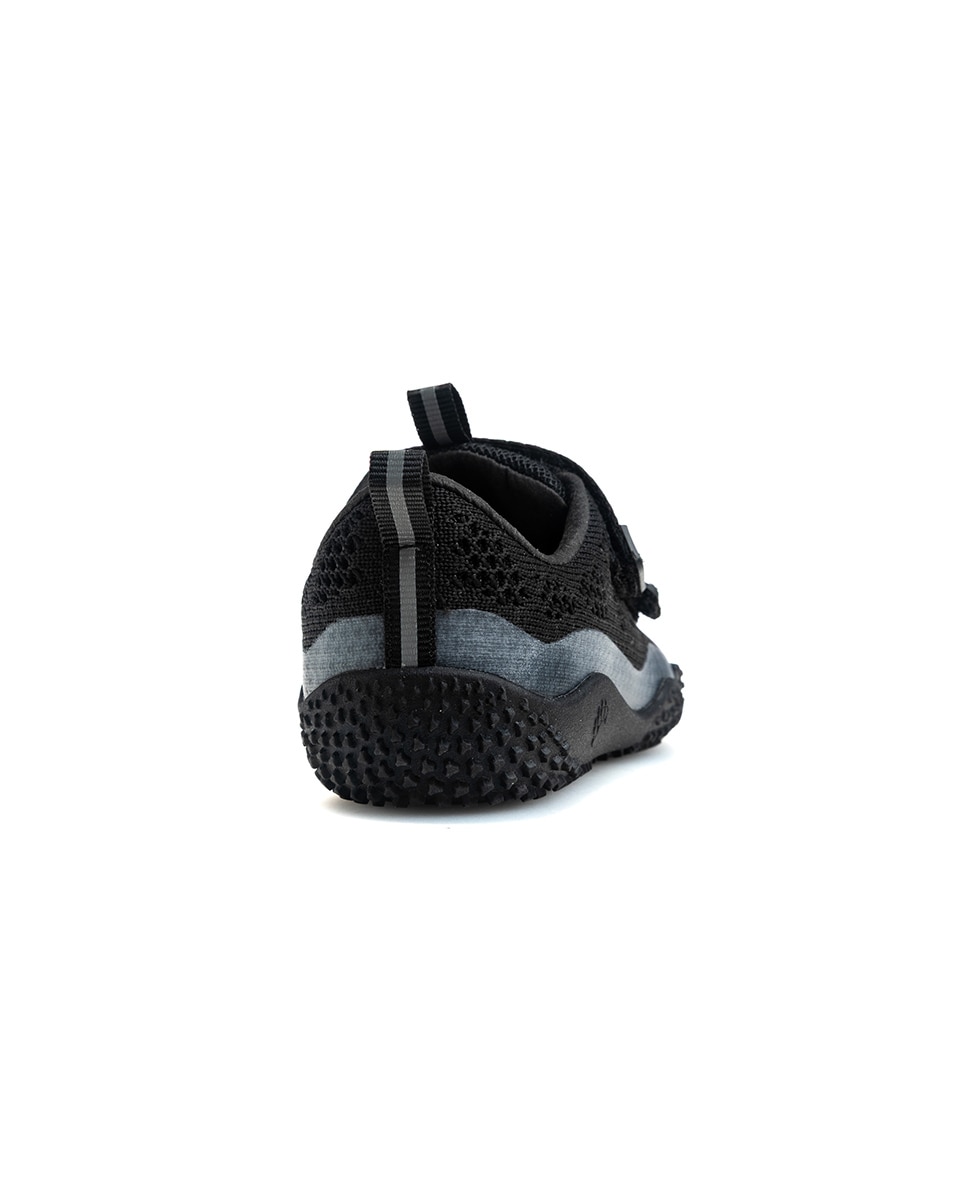 Imagen 6 de Zapatillas deportivas de niños pablosky barefoot con cierre adherente - Negro Negro