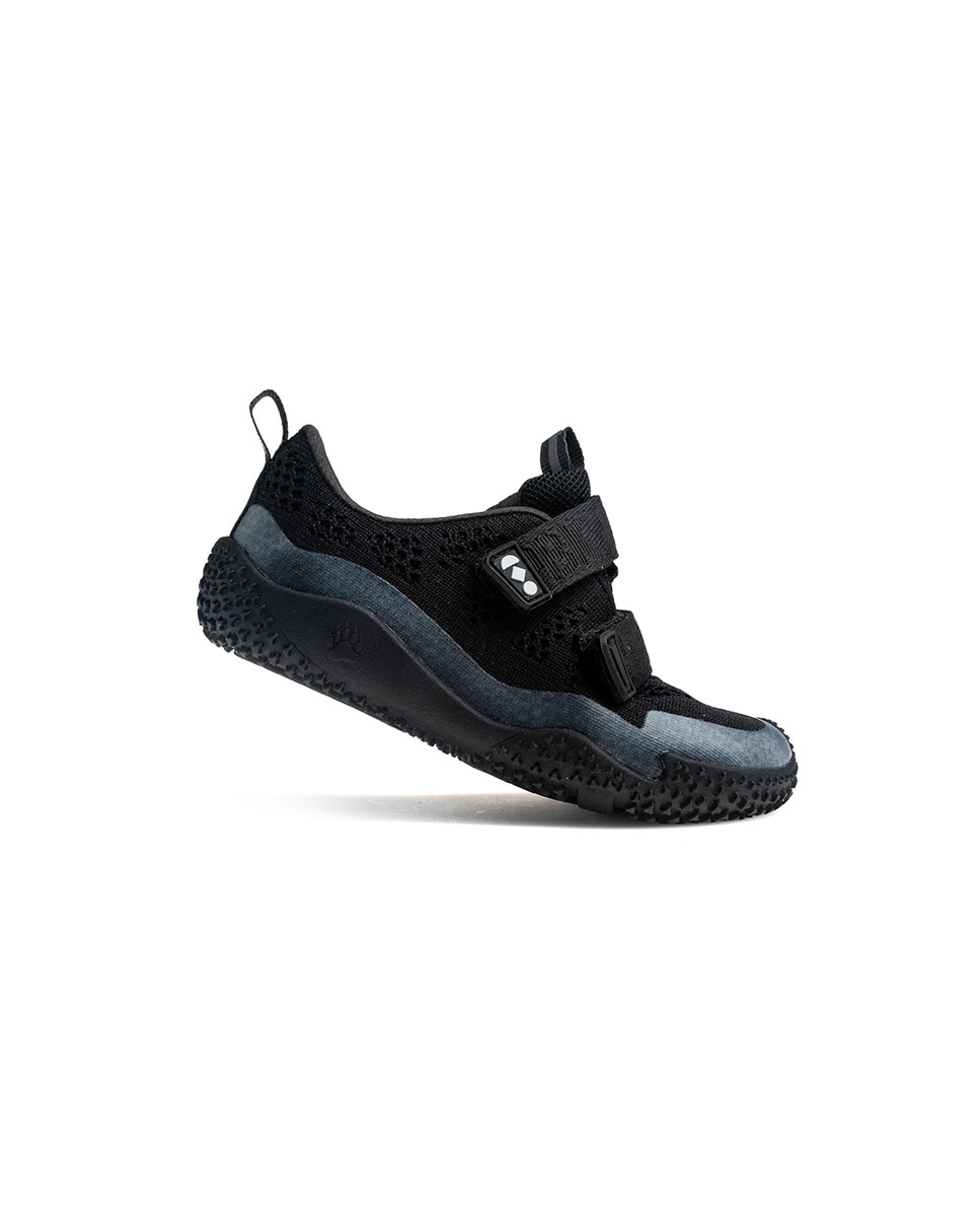 Imagen 7 de Zapatillas deportivas de niños pablosky barefoot con cierre adherente - Negro Negro