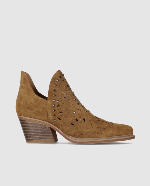 Imagen 0 de Botines de mujer abiertos con puntera afilada