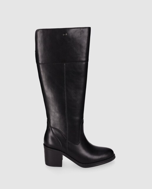 Imagen 0 de Botas de  Chika10 en color negro con cierre de cremallera