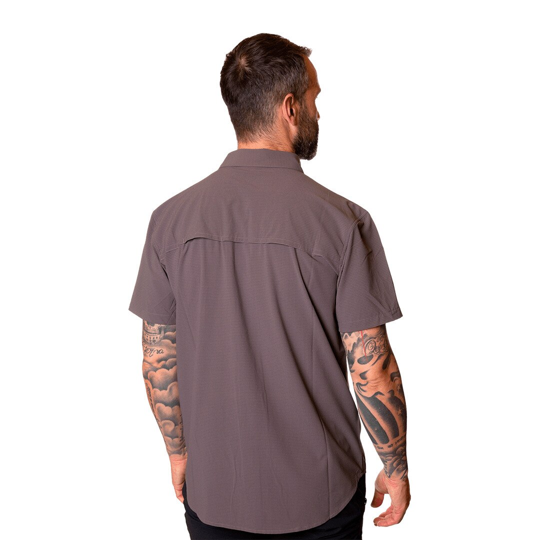 Camisa de hombre Esera vn Trangoworld - Antracita Antracita-4