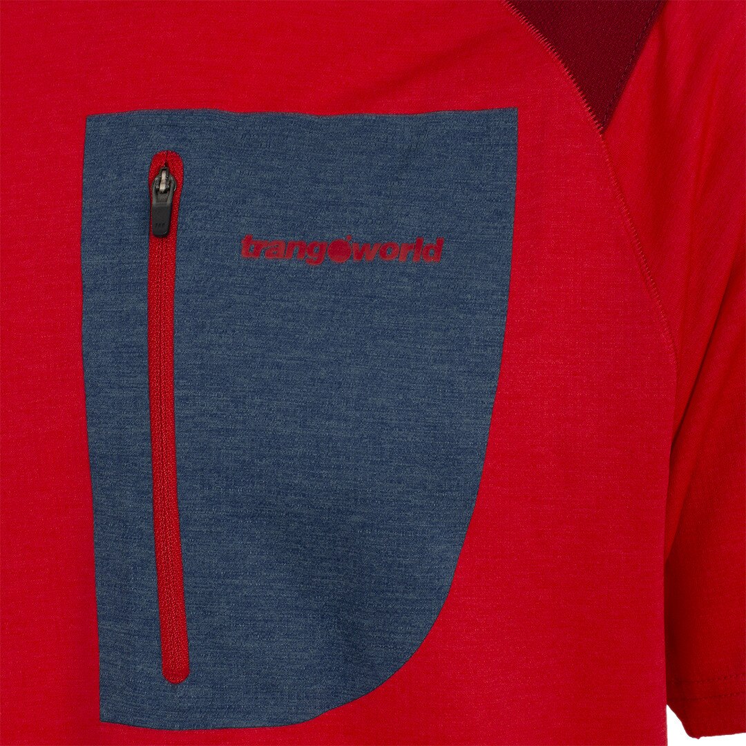 Camiseta de hombre Trx2 pro short Trangoworld - Rojo Rojo-2