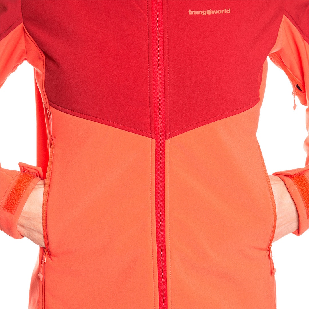 Chaqueta de mujer Senjo Trangoworld - Coral Coral-5