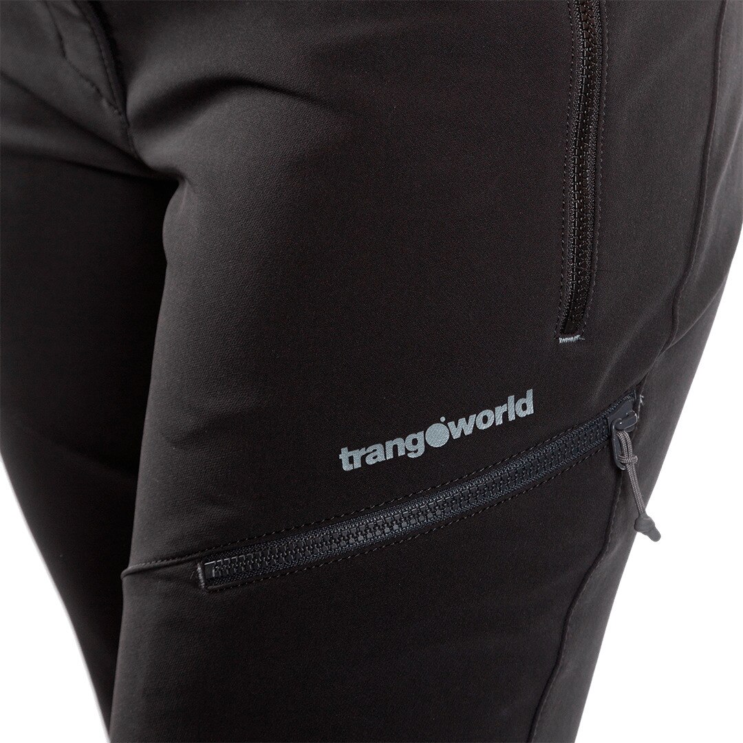 Pantalón largo de mujer Noguera vd Trangoworld - Negro Negro-6