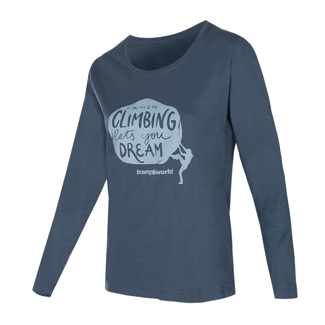 Camiseta de mujer Spur Trangoworld - Azul Azul-1
