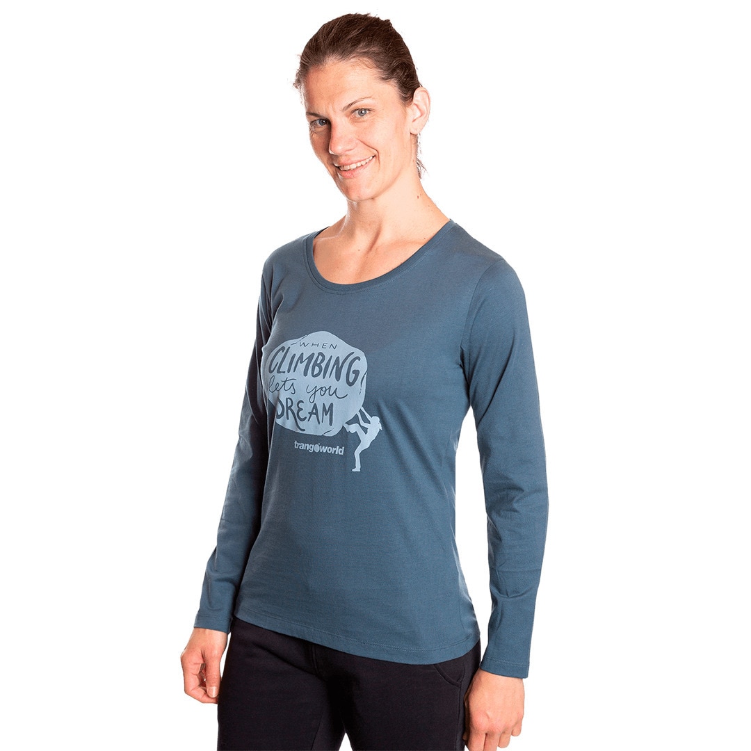 Camiseta de mujer Spur Trangoworld - Azul Azul-3