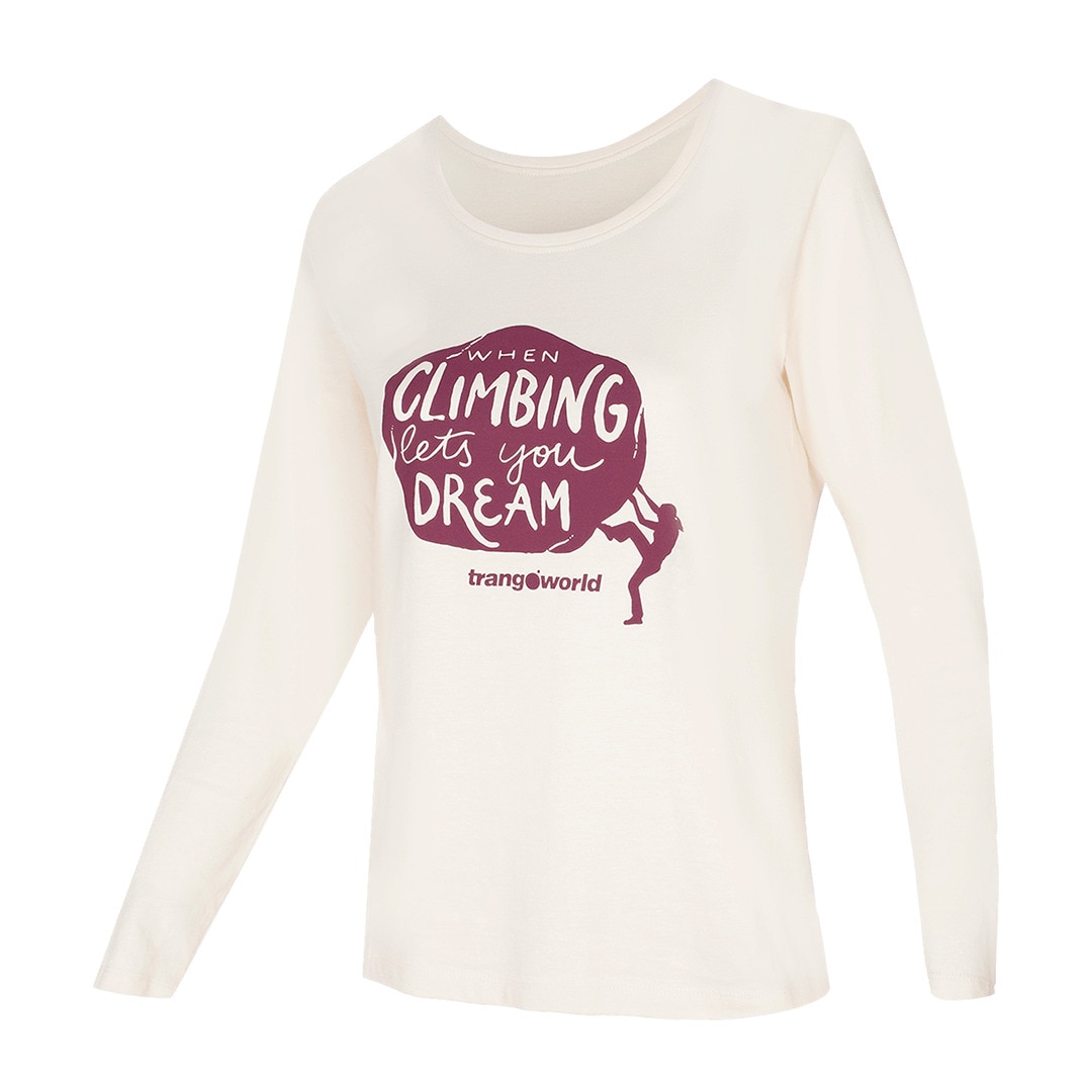 Imagen 0 de Camiseta de mujer Spur Trangoworld Beige