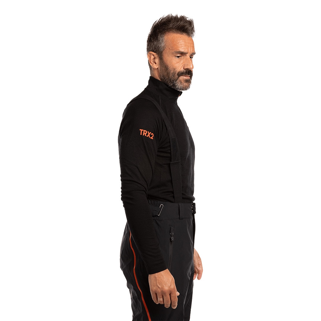 Imagen 6 de Camiseta de hombre Trx2 wool pro vd Trangoworld - Negro Negro