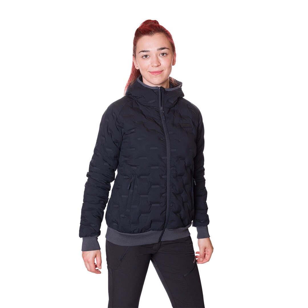 Chaqueta de mujer Alinda vd Trangoworld - Negro Negro-2