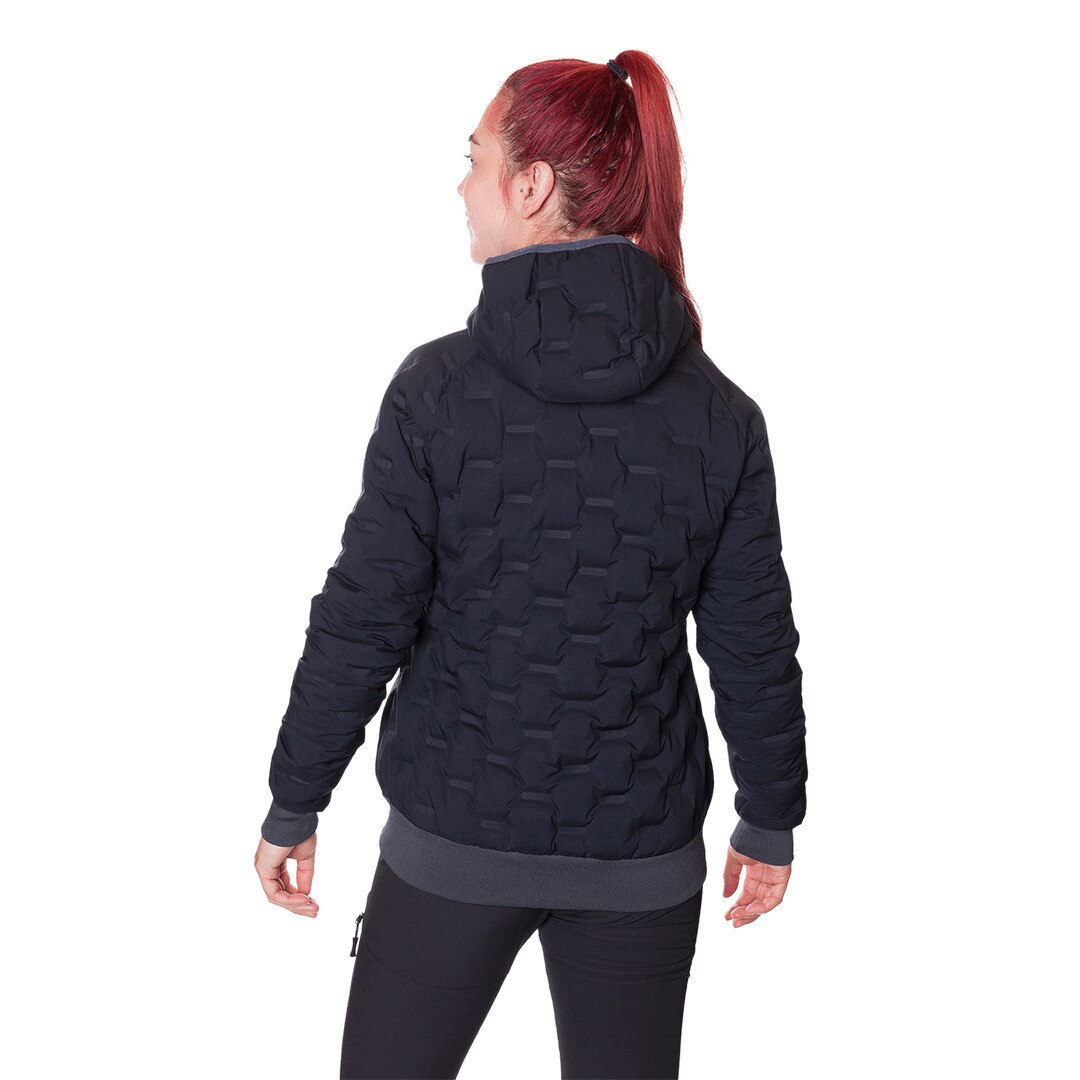 Chaqueta de mujer Alinda vd Trangoworld - Negro Negro-3