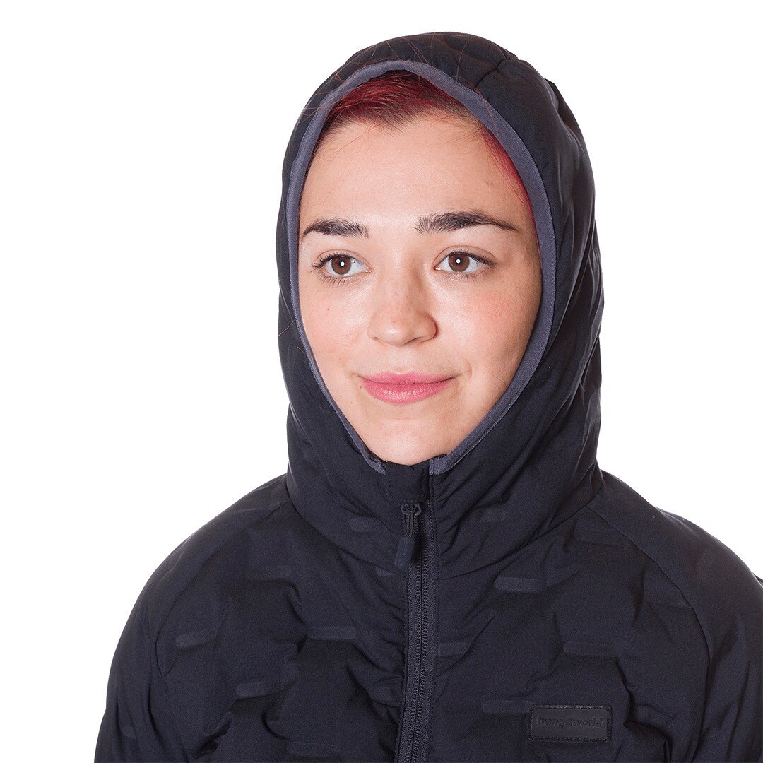 Chaqueta de mujer Alinda vd Trangoworld - Negro Negro-6