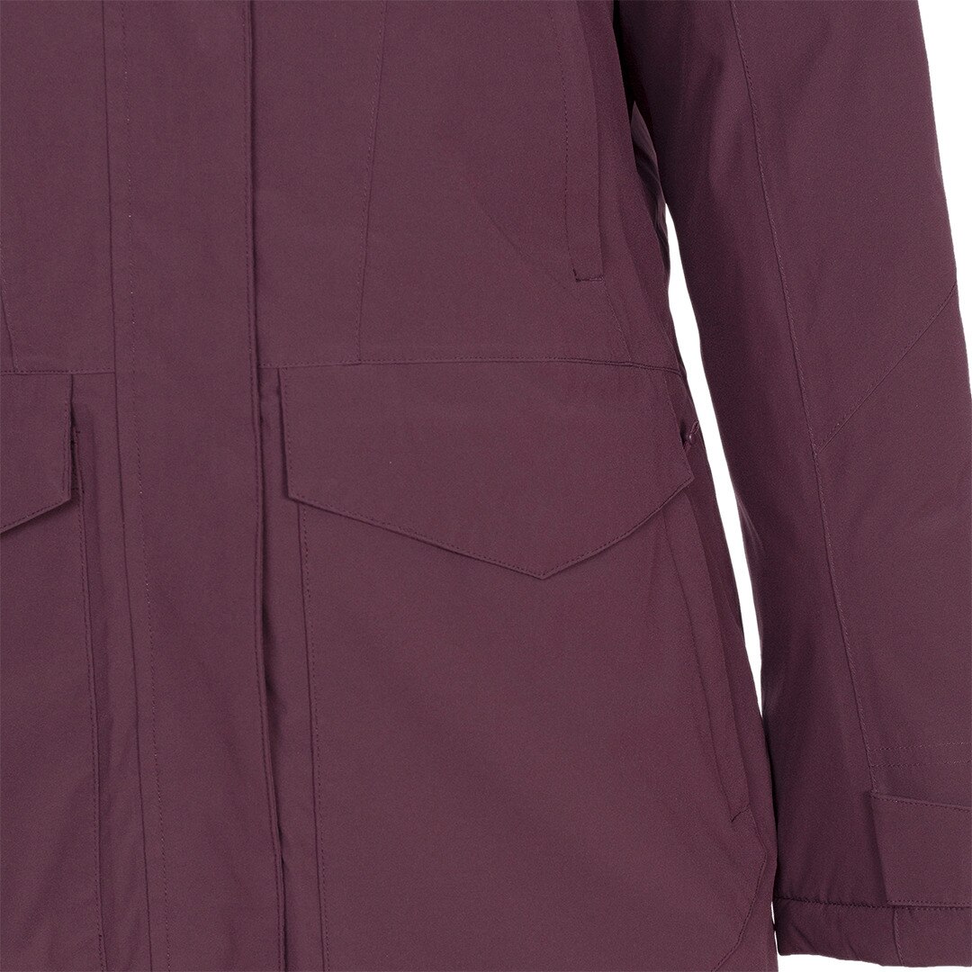 Chaqueta de mujer Arvika termic Trangoworld - Granate Granate-2