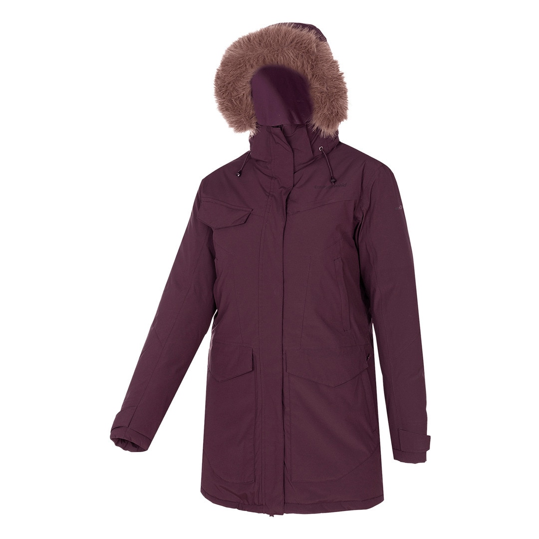 Imagen 1 de Chaqueta de mujer Arvika termic Trangoworld Granate
