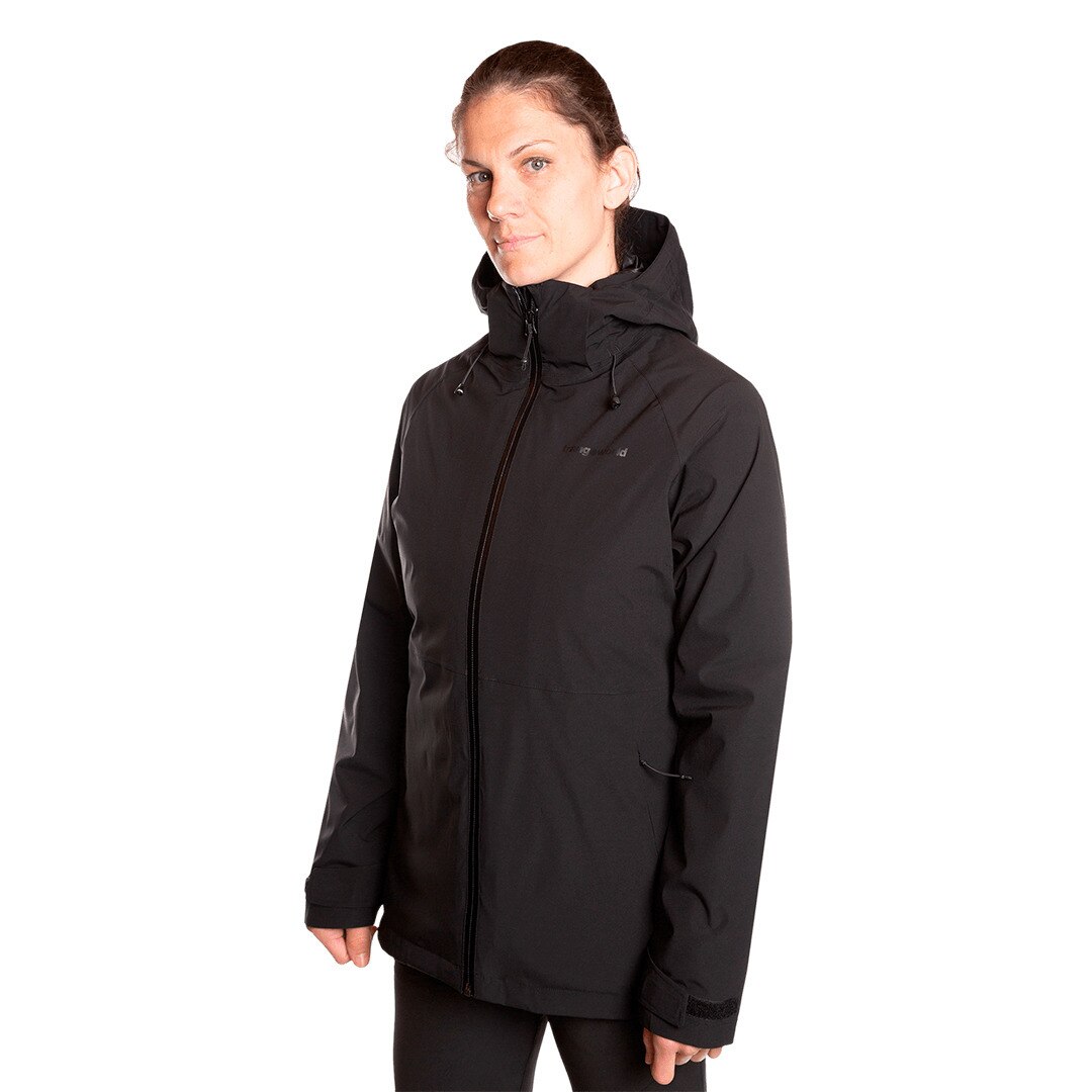 Chaqueta de mujer Bruket complet Trangoworld - Negro Negro-3