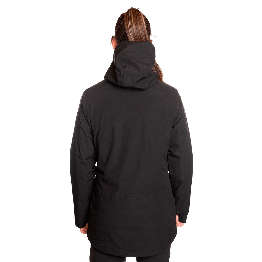 Chaqueta de mujer Bruket complet Trangoworld - Negro Negro-4