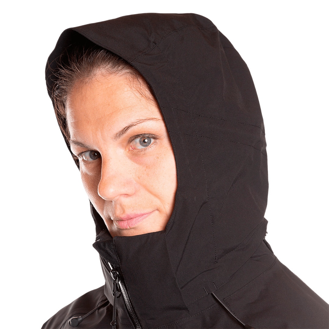 Chaqueta de mujer Bruket complet Trangoworld - Negro Negro-7