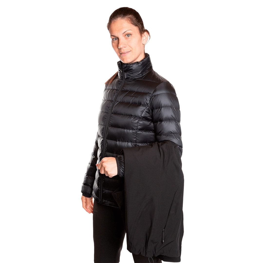 Chaqueta de mujer Bruket complet Trangoworld - Negro Negro-9