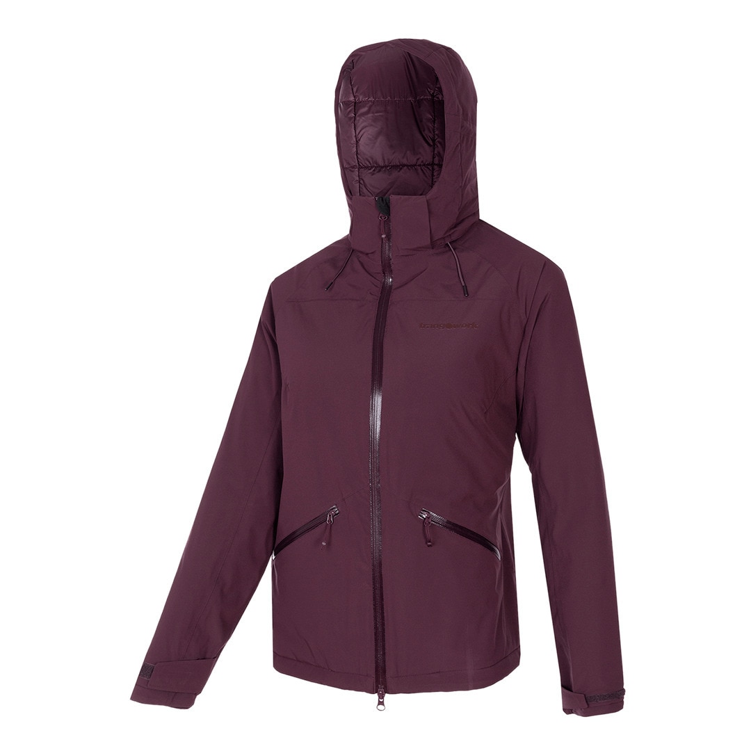 Chaqueta de mujer Bodo termic vd Trangoworld - Granate Granate-1