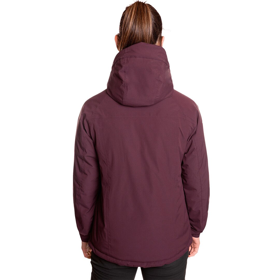 Chaqueta de mujer Bodo termic vd Trangoworld - Granate Granate-4