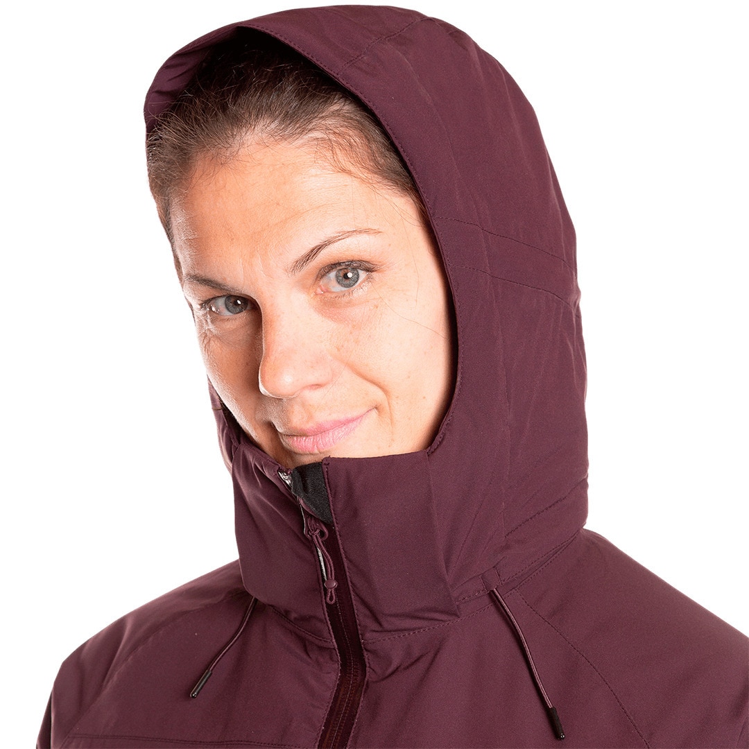 Chaqueta de mujer Bodo termic vd Trangoworld - Granate Granate-7