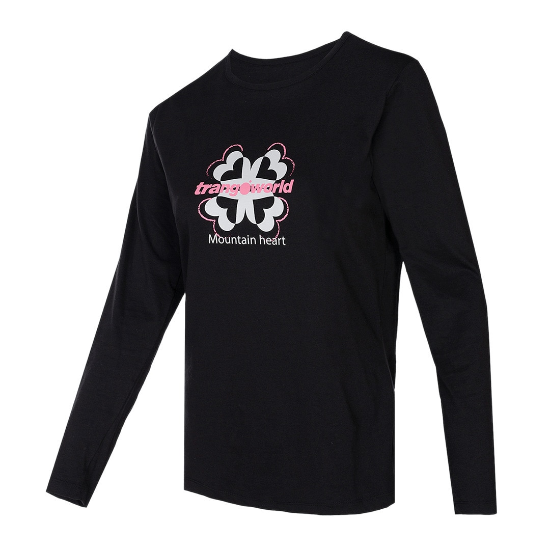 Camiseta de mujer Melfi Trangoworld - Negro Negro-1