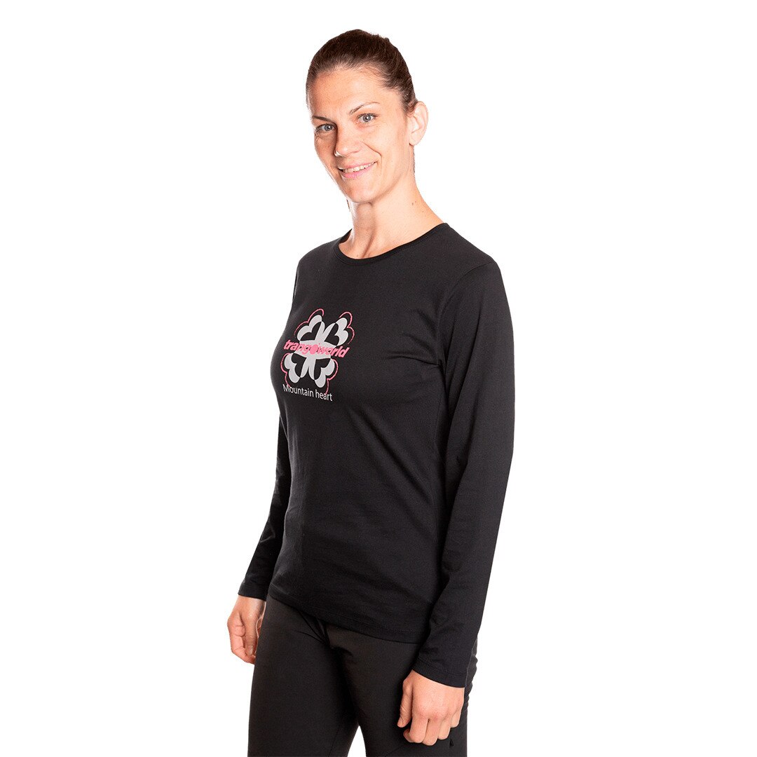 Camiseta de mujer Melfi Trangoworld - Negro Negro-3