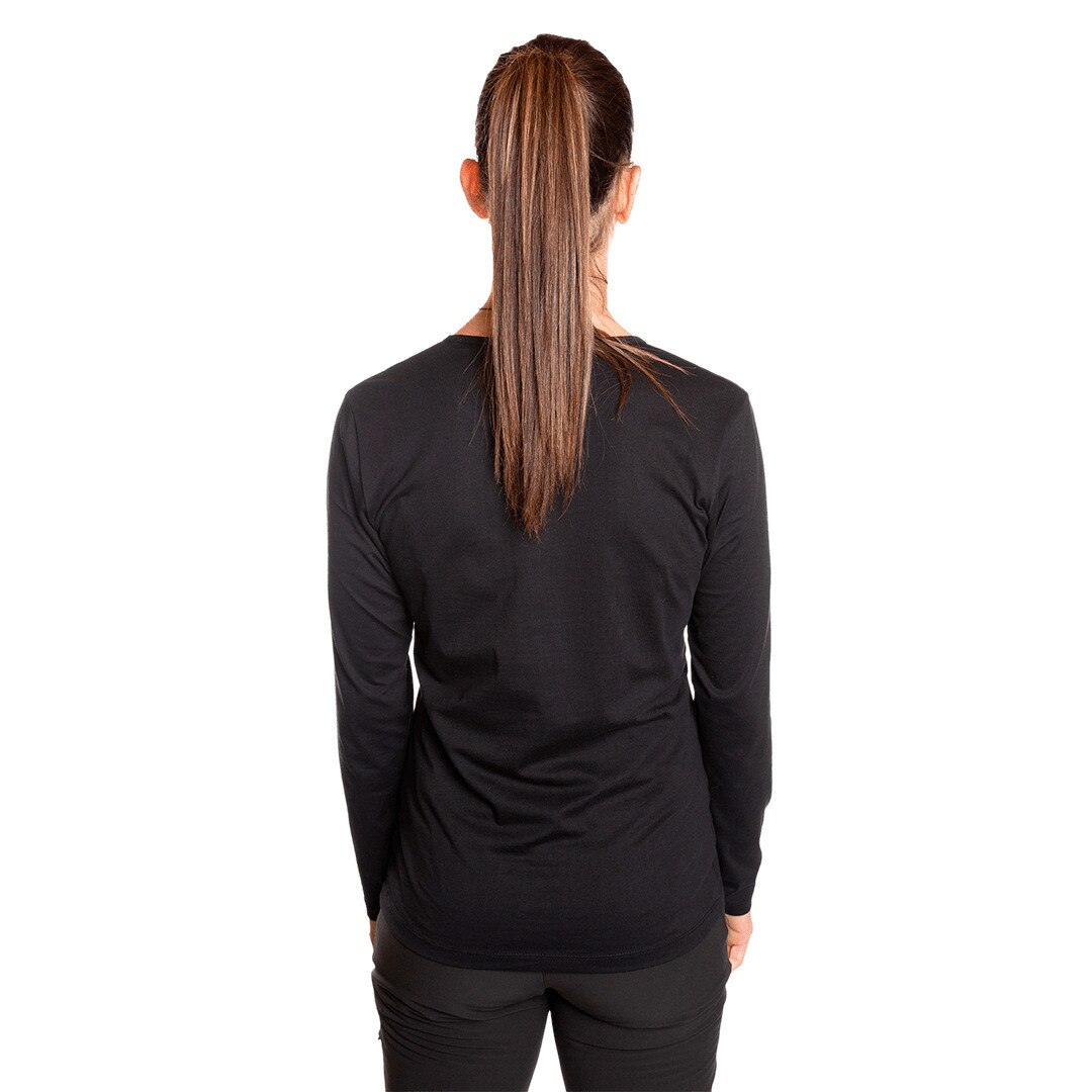 Camiseta de mujer Melfi Trangoworld - Negro Negro-4