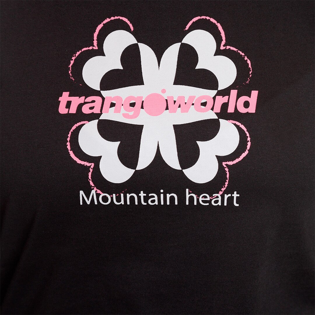 Camiseta de mujer Melfi Trangoworld - Negro Negro-5