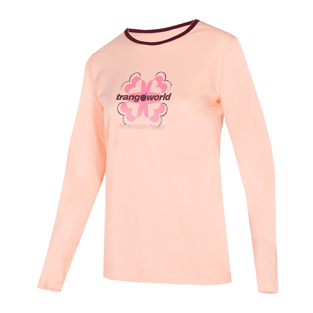 Camiseta de mujer Melfi Trangoworld - Rosa claro Rosa claro-1