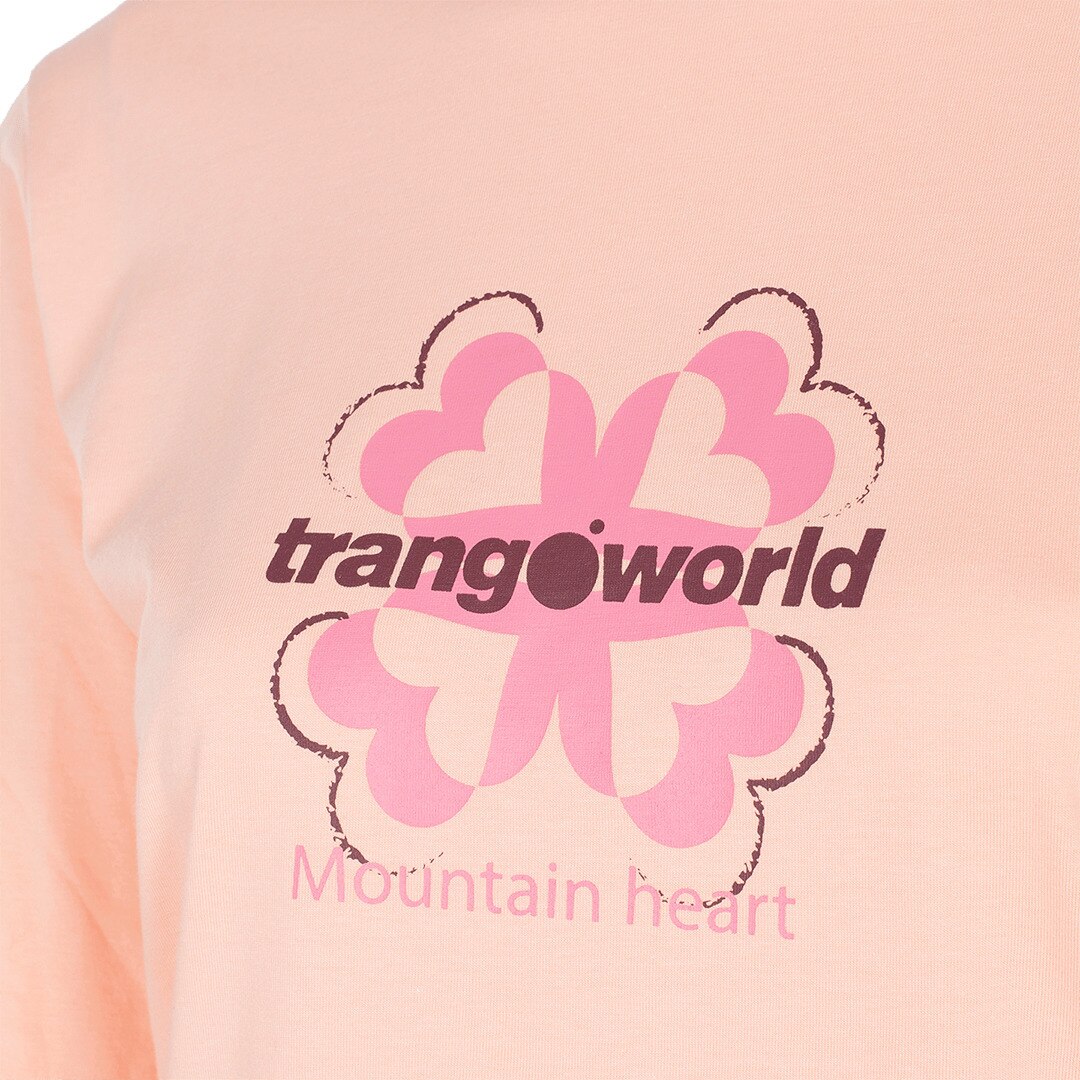 Camiseta de mujer Melfi Trangoworld - Rosa claro Rosa claro-2