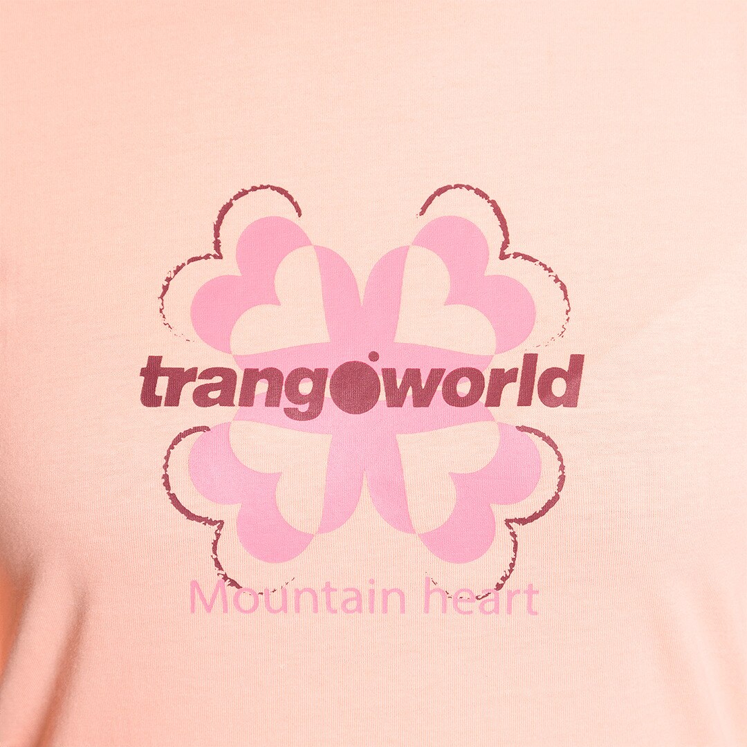 Camiseta de mujer Melfi Trangoworld - Rosa claro Rosa claro-5