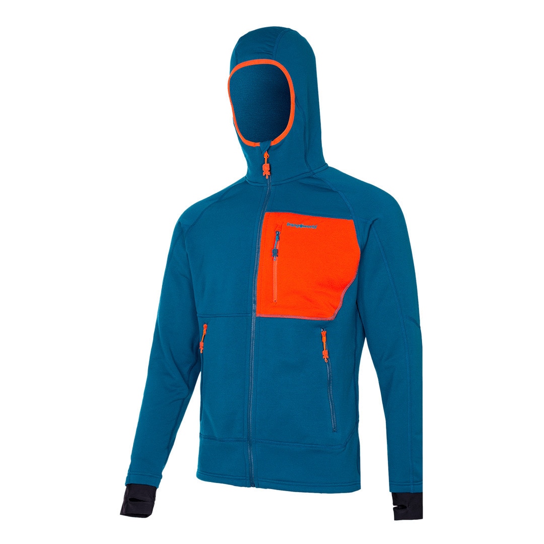 Trangoworld Chaqueta de hombre Trx2 stretch pro Azul marino / Naranja