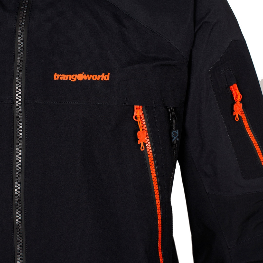 Chaqueta de hombre Trx2 shell pro Trangoworld - Negro anticuario Negro anticuario-2