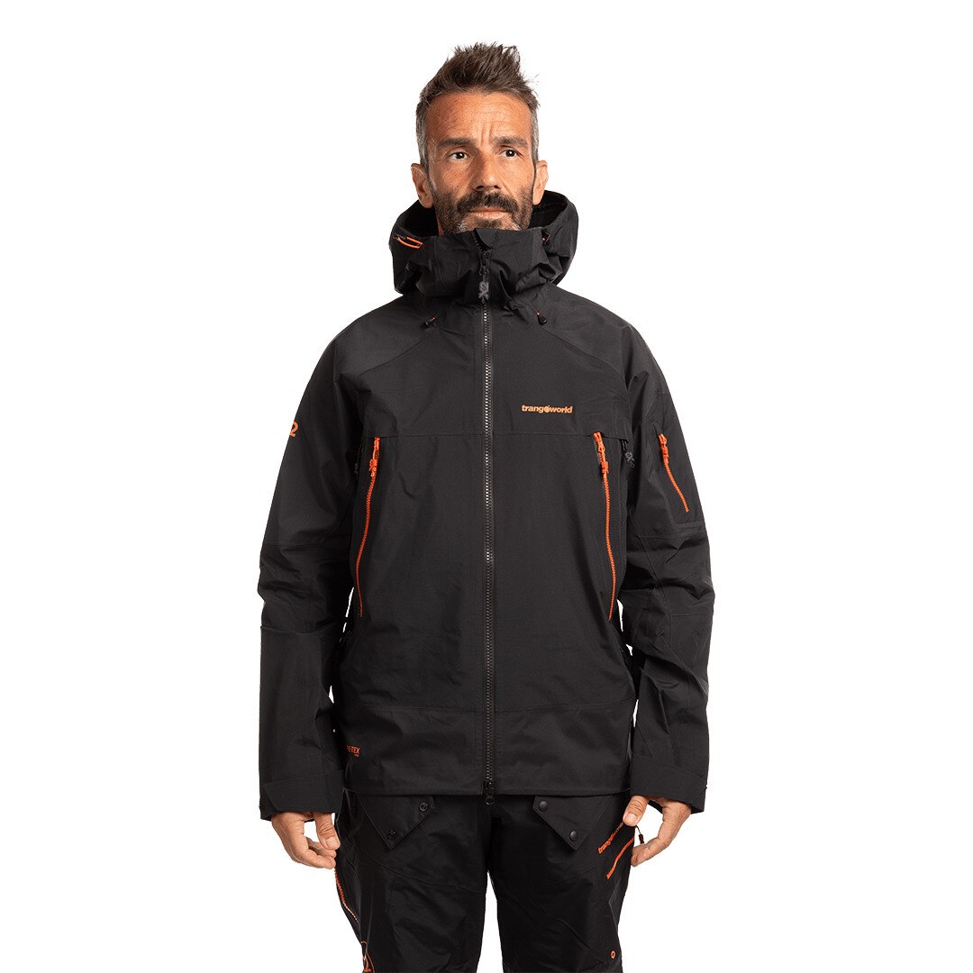 Chaqueta de hombre Trx2 shell pro Trangoworld - Negro anticuario Negro anticuario-3