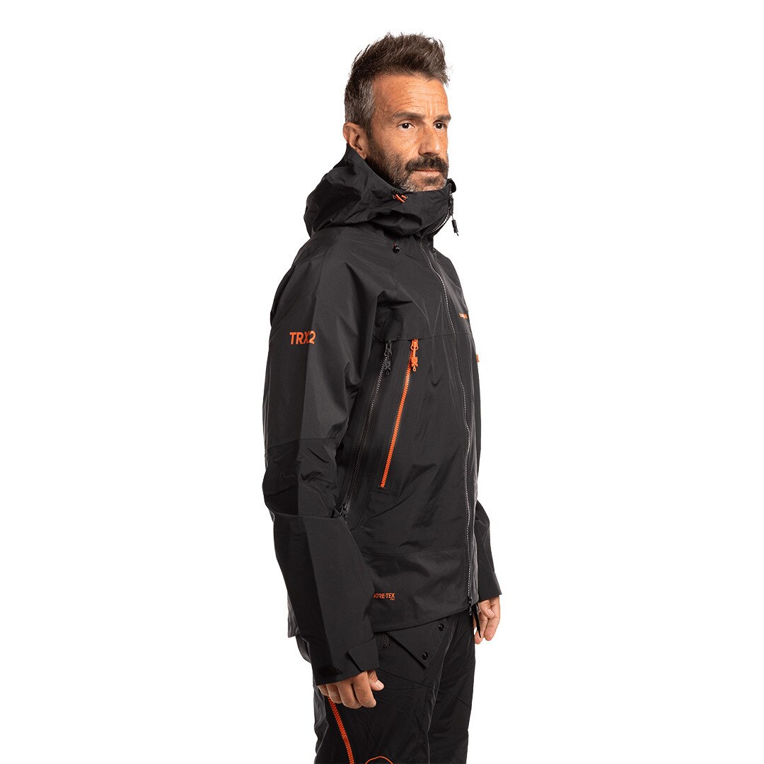 Chaqueta de hombre Trx2 shell pro Trangoworld - Negro anticuario Negro anticuario-5