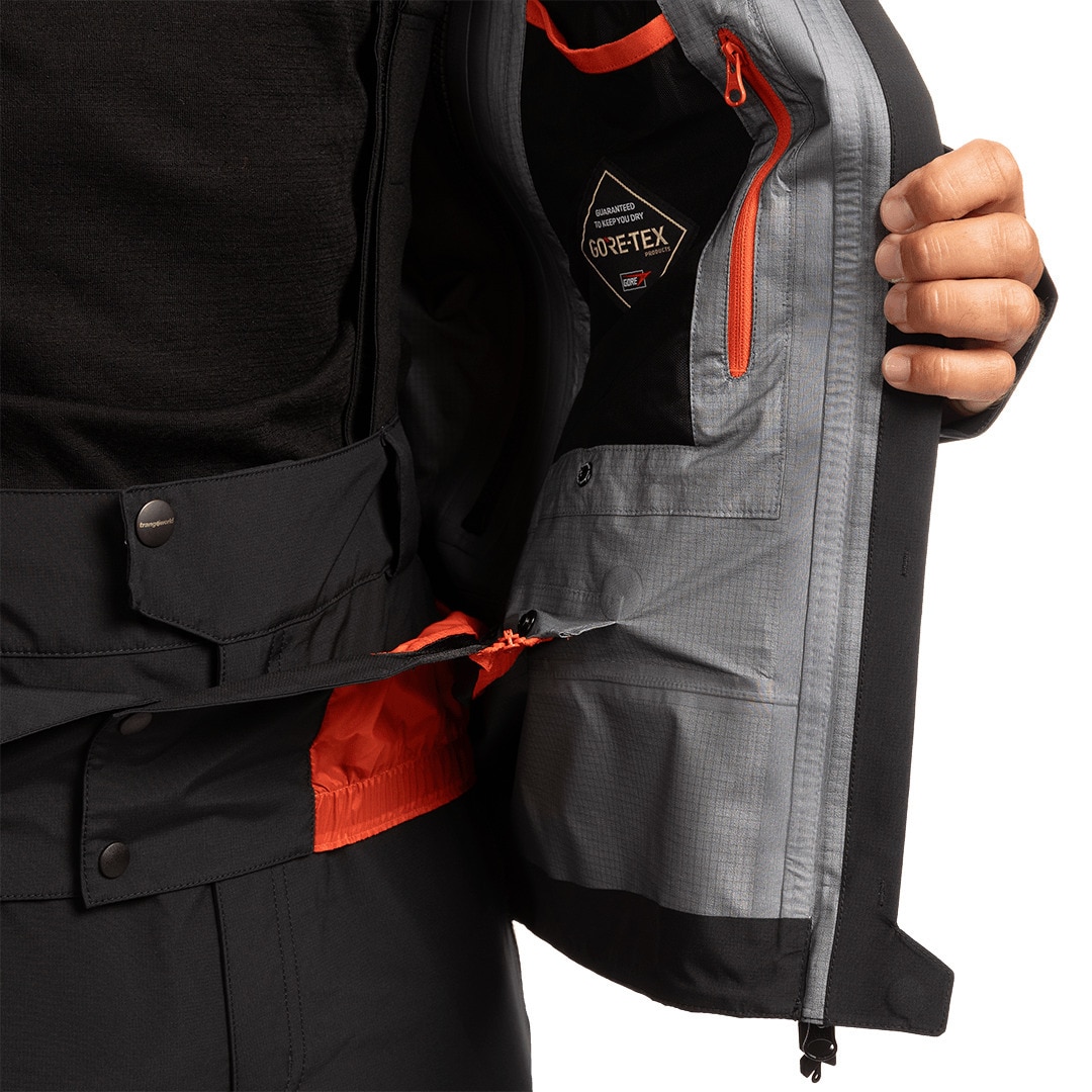 Chaqueta de hombre Trx2 shell pro Trangoworld - Negro anticuario Negro anticuario-8