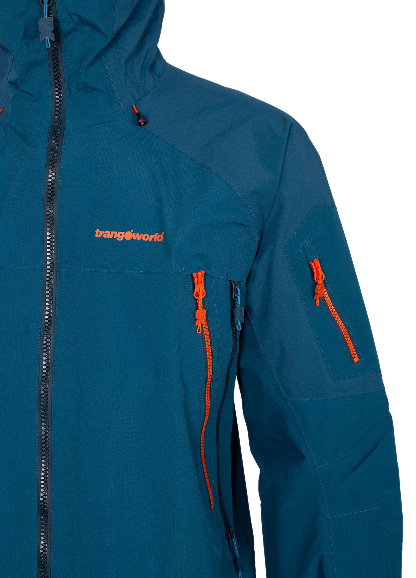 Chaqueta de hombre Trx2 shell pro Trangoworld - Azul oscuro Azul oscuro-2