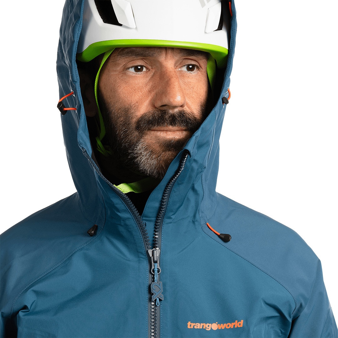 Chaqueta de hombre Trx2 shell pro Trangoworld - Azul oscuro Azul oscuro-10