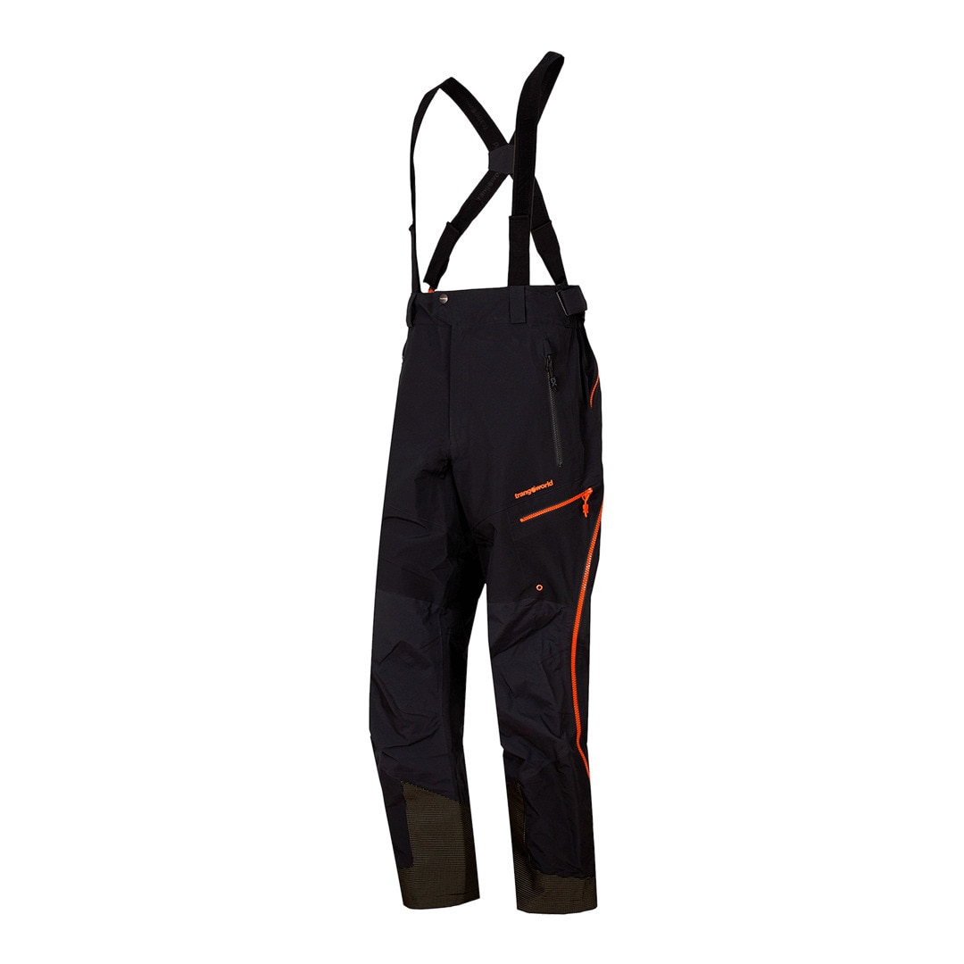 Imagen 1 de Pantalón largo de hombre Trx2 shell pro Trangoworld - Negro anticuario Negro anticuario