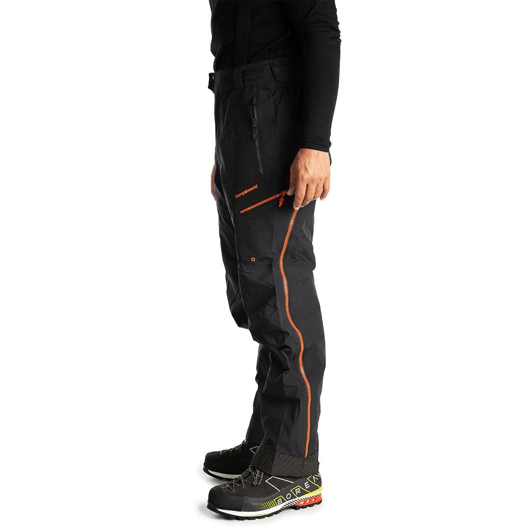 Imagen 4 de Pantalón largo de hombre Trx2 shell pro Trangoworld - Negro anticuario Negro anticuario
